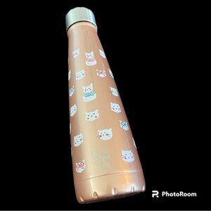 Sip by S'well Insulated Bottle Cats Guilty Kittens Rose Gold 15oz